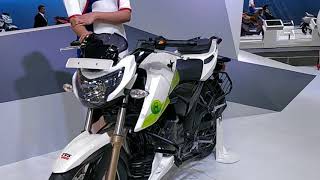 TVS Apache RTR 200 FI Ethanol Auto Expo 2018 ShotOnOnePlus [upl. by Larue]