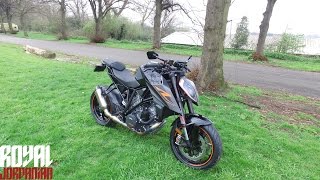 KTM Super Duke 1290R 20 Akrapovic Evo 2 Titanium Exhaust System [upl. by Skipper]