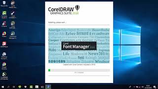 Cara Install CorelDraw Graphics Suite 2018 [upl. by Settera]