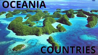 Oceania countries [upl. by Codie]