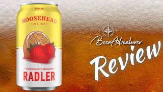 Strawberry Lemonade Radler  Moosehead Breweries Ltd  Beer Review [upl. by Pauly]