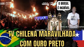 Repórter Chileno Maravilhado “ Só O Brasil Pode Proporcionar Isso” [upl. by Poore]