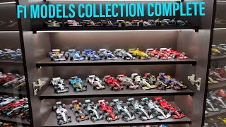 Formula 1 models 124 scale collection sorted by years 2024 update [upl. by Anne-Corinne]