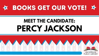 Books Get Our Vote 2024 Meet Percy Jackson [upl. by Krauss]