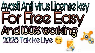 Avast Anti Virus License key free Download 2028 by VM tech [upl. by Filler]