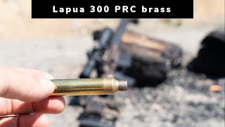 AMAZING Lapua 300 PRC brass review with long range 1k [upl. by Atsyrhc]