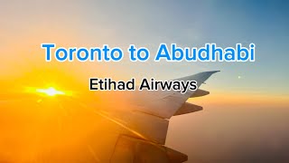 ETIHAD AIRLINES BOEING777 TORONTO TO ABUDHABIetihadboeing [upl. by Pena]