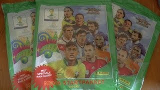 RAMOS amp OKAZAKI LIMITED EDITION MEGA STARTER PACK ☆ ADRENALYN XL WORLD CUP 2014 Trading Cards ☆ [upl. by Inalial679]