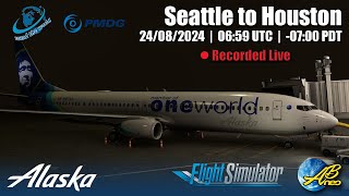 Classic American RedEye  KSEAKIAH  Round the World Leg 5  MSFS [upl. by Tnarg715]