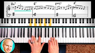 Jazz Piano in 20 Minutes Beginner Lesson [upl. by Lilahk]