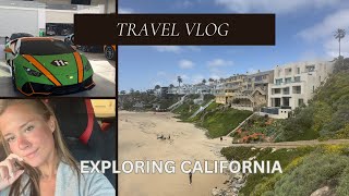 Travel Vlog Exploring Irvine Newport Beach and More [upl. by Ativad]