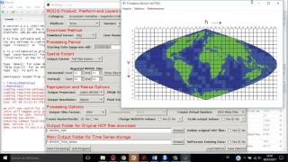 5 Descarga Imagenes MODIS y Series temporales NDVI NDSI EVI NDFI etc con R [upl. by Stargell]