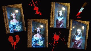 Haunted Moving Painting  Unliving Portraits  Spooky Happy Halloween Art  Scary Painting [upl. by Omar]