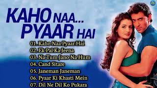 Kaho Naa Pyaar Hai Movie All Songs Hrithik Roshan amp Amisha Patelmusical worldMUSICAL WORLD [upl. by Benji]