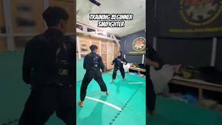 Pencak Silat training Beginner💪🔥 smifighter pencaksilat sports pesilat silat martialarts [upl. by Daven]