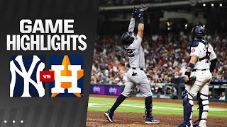 Yankees vs Astros Game Highlights 33024  MLB Highlights [upl. by Lory675]