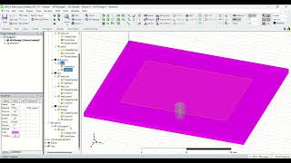 Design a microstrip antenna copper plate ground and patch and wave port for 245 GHz in HFSS [upl. by Vinnie]