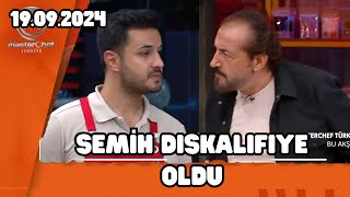 MASTERCHEF 2024’de İLK DİSKALİFİYE • SEMİH MEHMET ŞEFE ATARLANDIĞI İÇİN DİSKALİFİYEMİ OLACAK İŞTE O [upl. by Ermine]