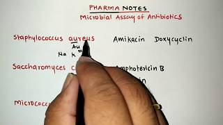 MICROBIAL ASSAY OF ANTIBIOTICS WITH TRICKS  RRB PHARMACIST EXAM  GPAT  ESIC  PART84 [upl. by Nirrok]