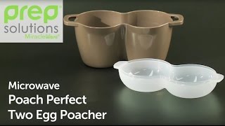 Prep Solutions Poach Perfect  Two Egg Poacher [upl. by Attennaej641]