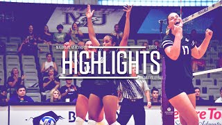 Volleyball vs Mercyhurst Highlights 91924 [upl. by Ranip]