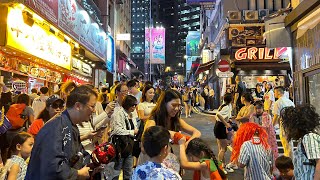 Halloween in Lan Kwai Fong Hong Kong 2024  4K HDR [upl. by Dugan656]