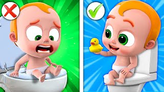 Potty Training Song  Dont Eat Wild Fruits  Funny Baby Songs  Nursery Rhymes amp Toddler Songs [upl. by Ecyt]