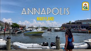 Annapolis MD  The Most Charming City  Weekend trip [upl. by Clemence489]