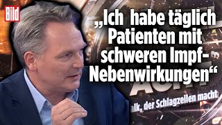 „Wir müssen über Nebenwirkungen der CoronaImpfung aufklären“  Gunter Frank bei Viertel nach Acht [upl. by Leur137]