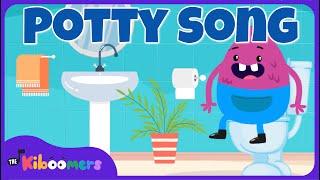 The Potty Song  THE KIBOOMERS Toddler Learning Video  Toilet Training [upl. by Kidder]