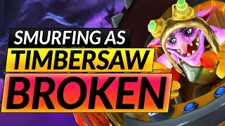 How to RANK UP with EVERY HERO  TIMBERSAW SMURF Builds and Tips ANALysis  Dota 2 Guide [upl. by Eileme]