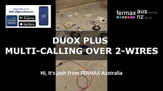 PART 6  The Power Of The FERMAX DUOX Plus 2Wire NonPolarity Video Intercom System [upl. by Atiuqrehs]