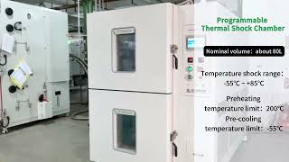 Thermal Shock Test Chamber CZC280A [upl. by Nosrettap]