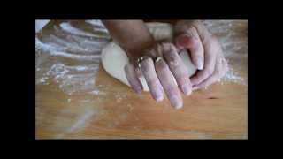 How to knead bread or a focaccia dough [upl. by Sarazen]