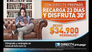 Pruébalo recárgalo DIRECTV Prepago  DIRECTV® Colombia [upl. by Gavrila]