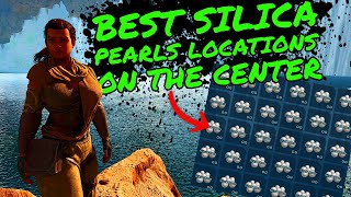 How To Get 100000s of SILICA PEARLS on The Center in Ark Survival Ascended Silica Pearls Location [upl. by Moon]