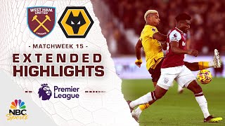 West Ham United v Wolves  PREMIER LEAGUE HIGHLIGHTS  1292024  NBC Sports [upl. by Parcel]