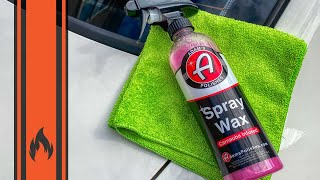 Quick Review Adams Polishes Spray Wax  Simple Easy to Use Shine Enhancer [upl. by Barn]