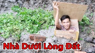 Lâm Vlog  Thử Làm Nhà Dưới Lòng Đất  Build Underground House [upl. by Stenger707]