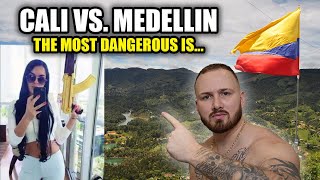 Which Is Safer Cali Or Medellin  Safety In Colombia [upl. by Amehsat]