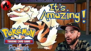 The Arcanine EX Deck is INCREDIBLE  Pokemon TCG Pocket [upl. by Wooster]