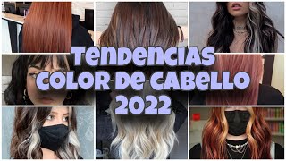 TENDENCIAS 2022  COLOR DE CABELLO [upl. by Hyozo]