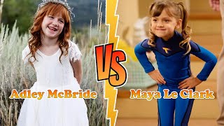 Adley McBride A for Adley VS Maya Le Clark Chloe Transformation 2024 ★ From Baby To Now [upl. by Enelrac579]