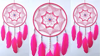 DIY ATRAPASUEÑOS TUTORIAL  DIY Macrame Wall Hanging Dream Catcher [upl. by Mogerly]