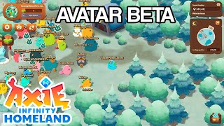 Axie Infinity Homeland Avatar Beta IS HERE  Moonfall Tips [upl. by Winters]