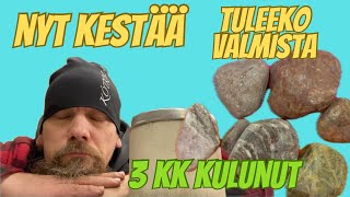 Vaikea projekti  kolme kuukautta kivien kiillotusta [upl. by Nehgem]