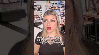 “My cashier had no personality” sephora retail customerservice karen pov skit fyp [upl. by Olnek385]