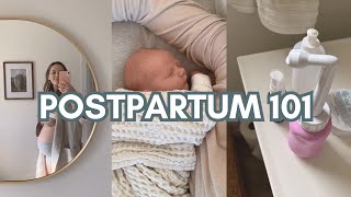 What to Expect When You’re POSTPARTUM  Postpartum 101 for First Time Moms [upl. by Llenrep298]