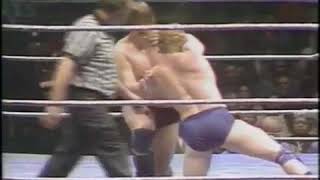 Bob Backlund vs Stan Hansen Madison Square Garden February 16 1981 WWF [upl. by Aninaig]