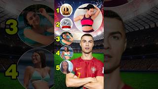 Ronaldo Ranks Beautiful Girls  Ishowspeed vs Georgina vs Antonella vs Alisha vs Celine Dept [upl. by Cleo]